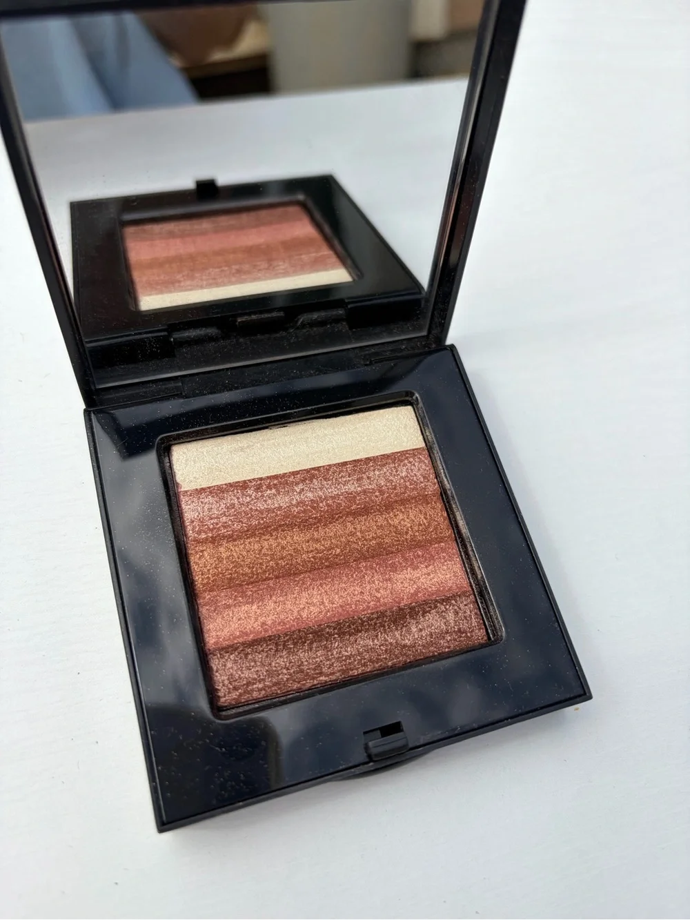 #34 Bobbi Brown Shimmer Brick Compact BRONZE Disconnected Used